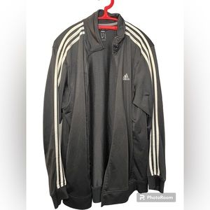 Adidas Black Track Jacket Size Large